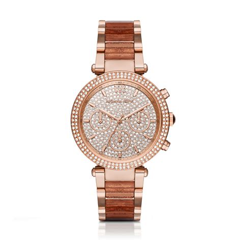 michael kors acetate watches|Parker Pavé Rose Gold.